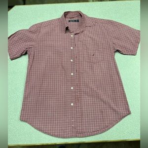 Nautica men’s size large button up shirt sleeve top